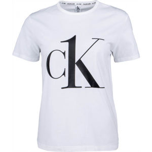 Calvin Klein S/S CREW NECK Dámske tričko, biela, veľkosť L