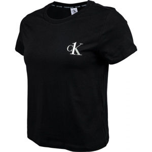 Calvin Klein S/S CREW NECK Pánske tričko, vínová, veľkosť XL