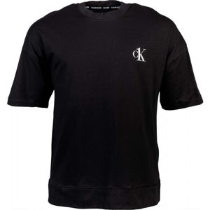 Calvin Klein S/S CREW NECK Pánske tričko, tmavo modrá, veľkosť M