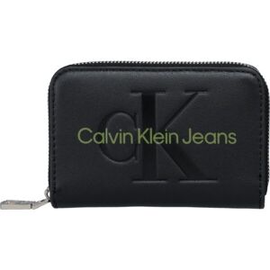 Calvin Klein ACCORDION ZIP AROUND Dámska peňaženka, čierna, veľkosť os