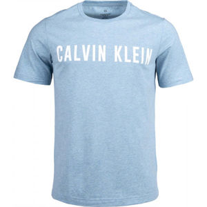 Calvin Klein SHORT SLEEVE T-SHIRT modrá L - Pánske tričko