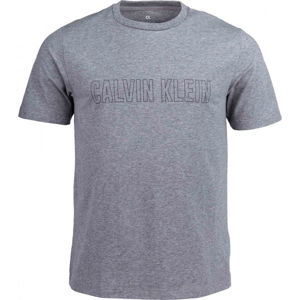 Calvin Klein SHORT SLEEVE T-SHIRT šedá S - Pánske tričko