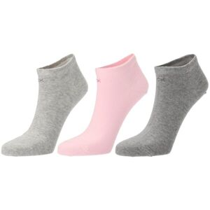 Calvin Klein SNEAKER 3P Dámske ponožky, sivá, veľkosť