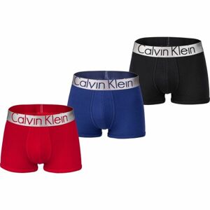 Calvin Klein TRUNK 3PK Pánske boxerky, červená, veľkosť XL