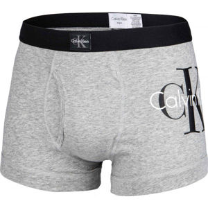 Calvin Klein TRUNK Pánske boxerky, sivá, veľkosť S