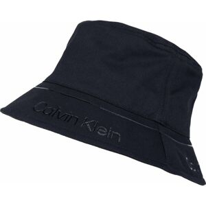 Calvin Klein UNDERWEAR BAND BUCKET HAT Klobúk, čierna, veľkosť UNI