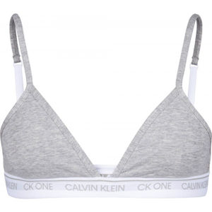 Calvin Klein UNLINED TRIANGLE Dámska podprsenka, sivá, veľkosť M
