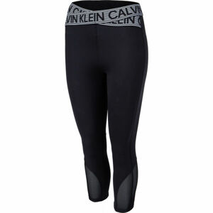 Calvin Klein TIGHT CROPPED Dámske legíny, čierna, veľkosť XS