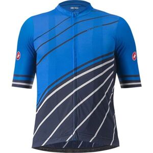 Castelli SPEED STRADA Pánsky cyklistický dres, modrá, veľkosť