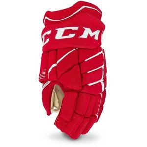 CCM JETSPEED 370 SR Hokejové rukavice, červená, veľkosť 15