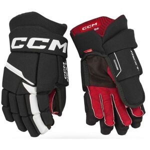 CCM HG NEXT JR Hokejové rukavice, čierna, veľkosť 10