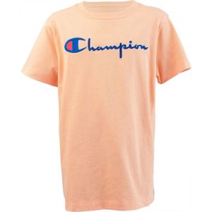 Champion CREWNECK T-SHIRT oranžová L - Dámske tričko