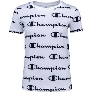 Champion CREWNECK T-SHIRT biela M - Dámske tričko