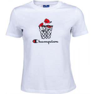 Champion CREWNECK CROPTOP biela L - Dámske tričko