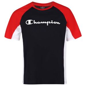 Champion CREWNECK T-SHIRT Pánske tričko, tmavo modrá, veľkosť L