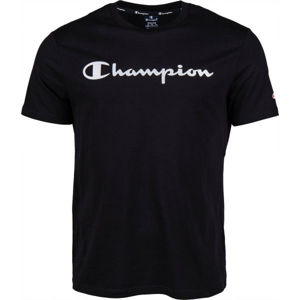 Champion CREWNECK T-SHIRT čierna S - Pánske tričko