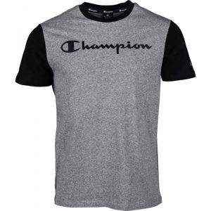 Champion CREWNECK T-SHIRT tmavo šedá M - Pánske tričko