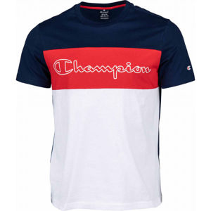 Champion CREWNECK T-SHIRT biela M - Pánske tričko