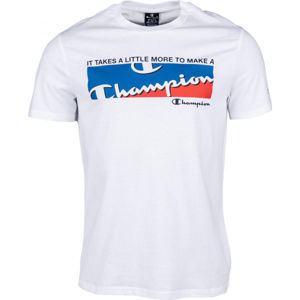 Champion CREWNECK T-SHIRT biela XL - Pánske tričko