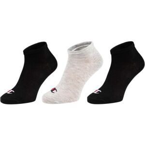 Champion 3PK SNEAKER SOCKS Ponožky, čierna, veľkosť 35-38