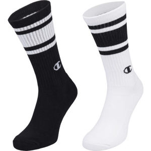 Champion CREW SOCKS FASHION X2 Ponožky, biela, veľkosť 43/46