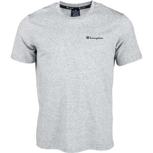 Champion CREWNECK T-SHIRT Pánske tričko, sivá, veľkosť S