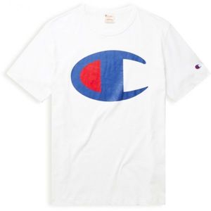 Champion CREWNECK T-SHIRT Pánske tričko, čierna, veľkosť XL