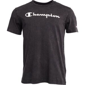 Champion OLD SCHOOL CREWNECK T-SHIRT Pánske tričko, tmavo sivá, veľkosť XL