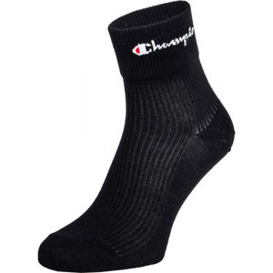 Champion ANKLE Unisex ponožky, čierna, veľkosť 39 - 42