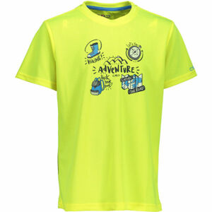 CMP T-SHIRT KID Chlapčenské tričko, svetlo zelená, veľkosť 128
