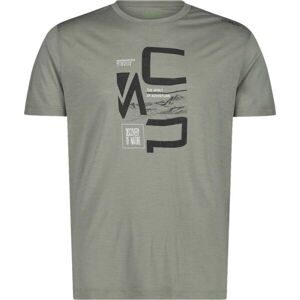 CMP T-SHIRT Pánske tričko, tmavo sivá, veľkosť XXL