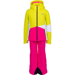 Colmar JR GIRL 2-PC-SUIT ružová 12 - Dievčenský lyžiarsky set