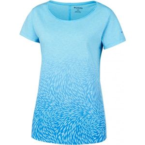 Columbia OCEAN FADE SHORT SLEEVE TEE modrá S - Dámske tričko