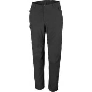 Columbia TRIPLE CANYON CONVERTIBLE PANT Pánske outdoorové nohavice, čierna, veľkosť 32