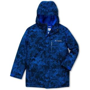 Columbia ALPINE FREE FALL II JACKET Chlapčenská zimná bunda, modrá, veľkosť XS
