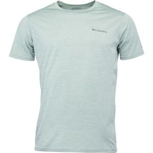 Columbia ALPINE CHILL™ ZERO SHORT SLEEVE CREW Pánske funkčné tričko, svetlo zelená, veľkosť XL