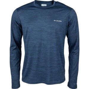Columbia ALPINE CHILL ZERO LS Pánske funkčné tričko, tmavo modrá, veľkosť M