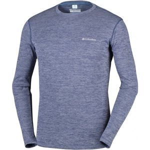 Columbia ZERO RULES LONG SLEEVE SHIRT Pánske funkčné tričko, modrá, veľkosť XL