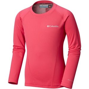Columbia MIDWEIGHT CREW 2 ružová S - Detské funkčné tričko