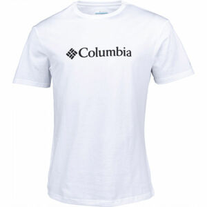 Columbia BASIC LOGO SHORT SLEEVE biela S - Pánske tričko