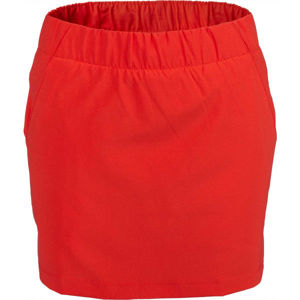 Columbia CHILL RIVER SKORT Dámska  šortková sukňa, červená, veľkosť S