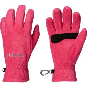 Columbia YOUTH THERMARATOR GLOVE ružová S - Detské rukavice