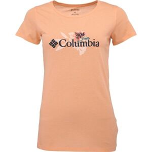 Columbia DAISY DAYS Dámske tričko, oranžová, veľkosť S