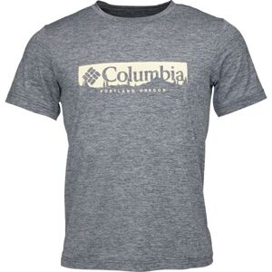 Columbia KWICK HIKE GRAPHIC SS TEE Pánske tričko, modrá, veľkosť