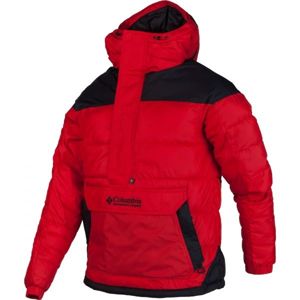 Columbia LODGE PULLOVER JACKET Pánska zimná bunda, červená, veľkosť S