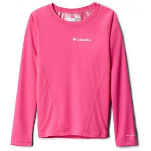 Columbia MIDWEIGHT CREW 2 svetlo ružová XS - Detské  funkčné tričko