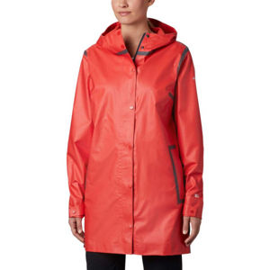 Columbia OUTDRY EX™ MACKINTOSH JACKET Dámsky kabát, červená, veľkosť XS