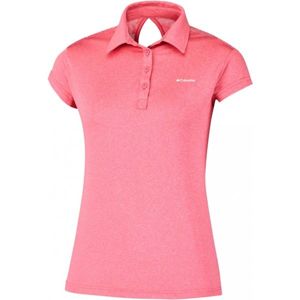 Columbia PEAK TO POINT NOVELTY POLO Dámske polo tričko, ružová, veľkosť XL