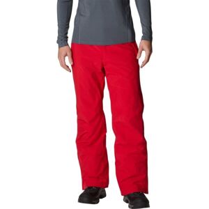 Columbia SHAFER CANYON PANT Pánske lyžiarske nohavice, červená, veľkosť S
