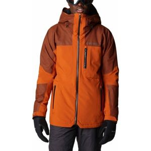 Columbia SNOW SLAB BLACK DOT JACKET Pánska zimná bunda, oranžová, veľkosť XXL